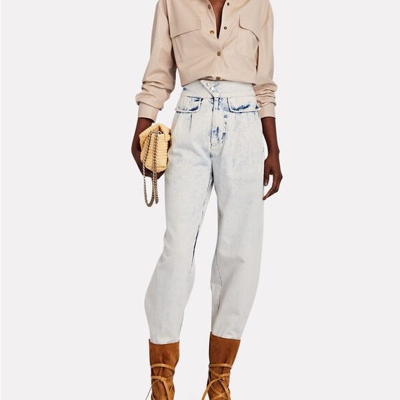 Intermix Joan Faux Leather Shirt - Picture 4 of 5